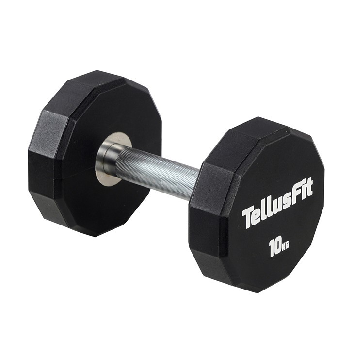 China 12 Sided Urethane Dumbbells